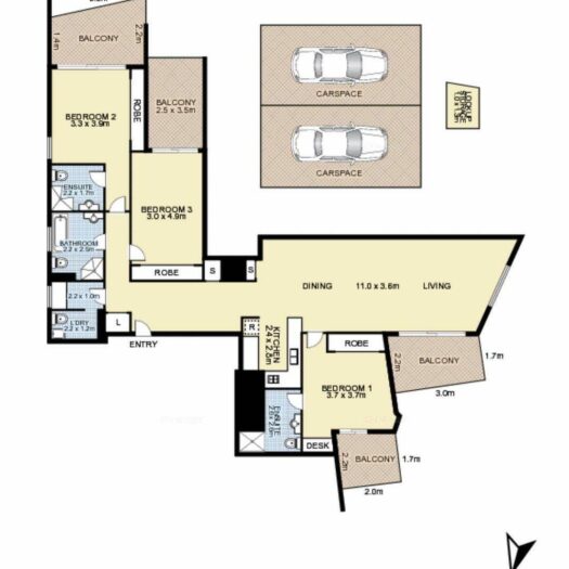 3502/2 Cunningham St, Sydney NSW 2000